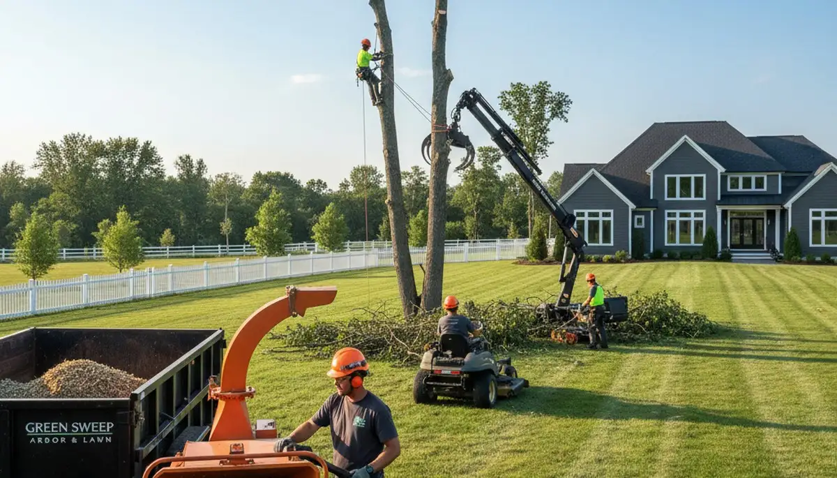 Professional lawn care and tree service in Cherry Hill, NJ by Chop Chop Tree