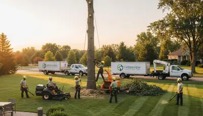 Professional lawn care and tree removal service in Cherry Hill, NJ by Chop Chop Tree experts