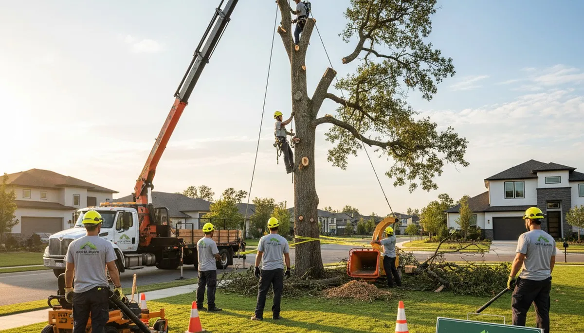 Professional lawn care and tree removal service in Cherry Hill, NJ by Chop Chop Tree experts