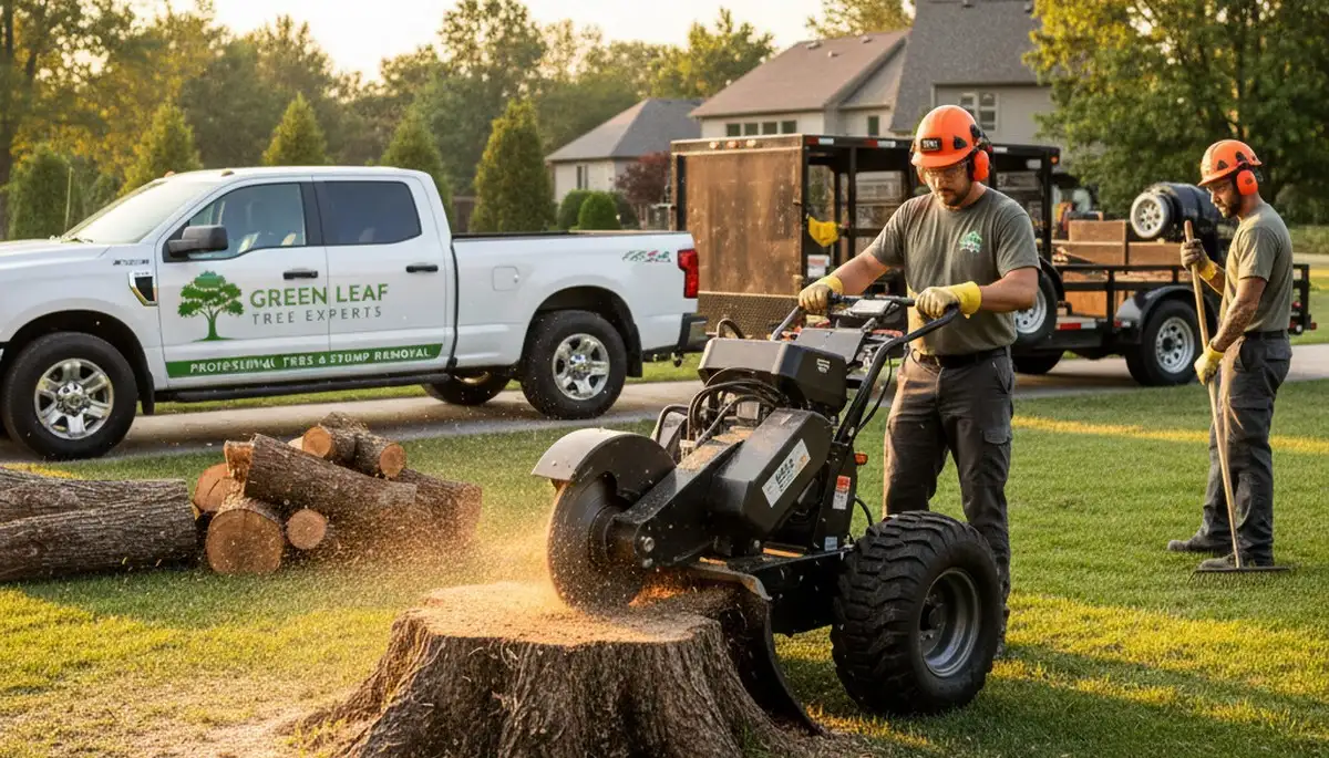 Professional stump removal and grinding in Cherry Hill, NJ by Chop Chop Tree experts