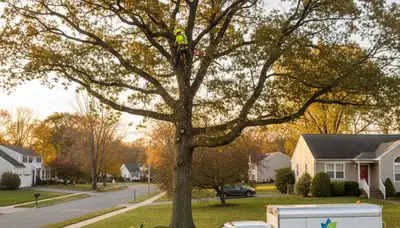 Professional tree removal service in Cherry Hill, NJ by certified arborists