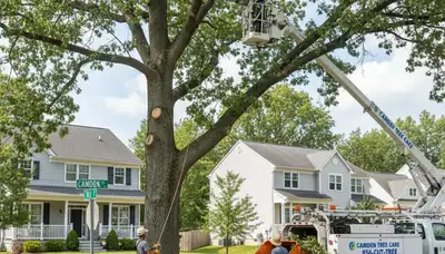Professional tree removal service in Cherry Hill NJ by certified arborists