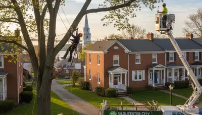 Professional tree removal service in Cherry Hill NJ by experienced local arborists