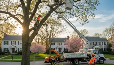 Professional tree removal service in Cherry Hill NJ by certified arborists