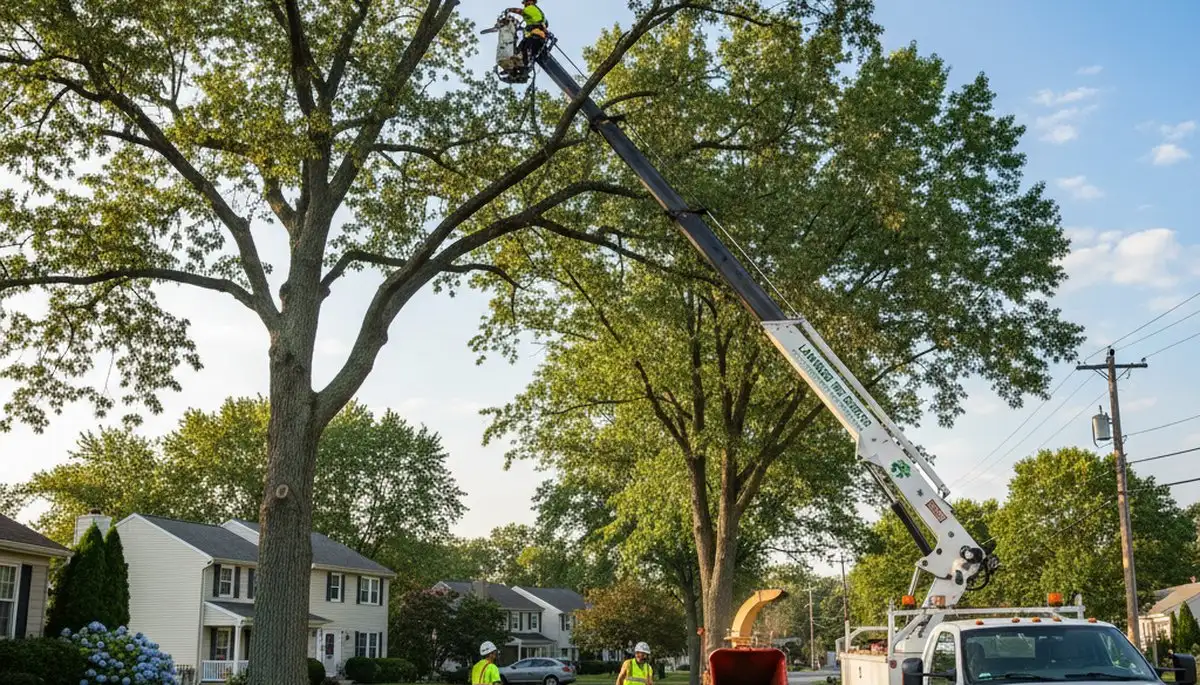 Professional tree removal service in Cherry Hill NJ by certified arborists