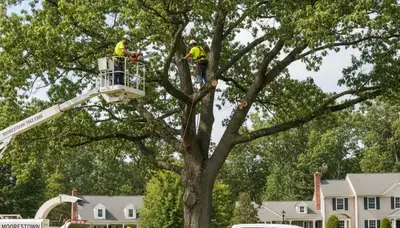 Professional tree removal service in Cherry Hill NJ by local certified arborists