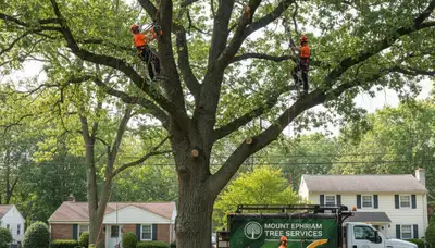 Professional tree removal service in Cherry Hill NJ by certified arborists