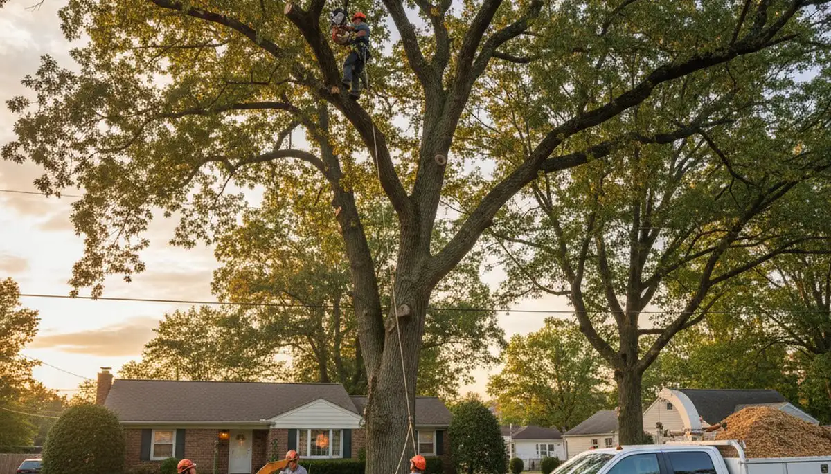 Professional tree removal service in Cherry Hill NJ by certified arborists