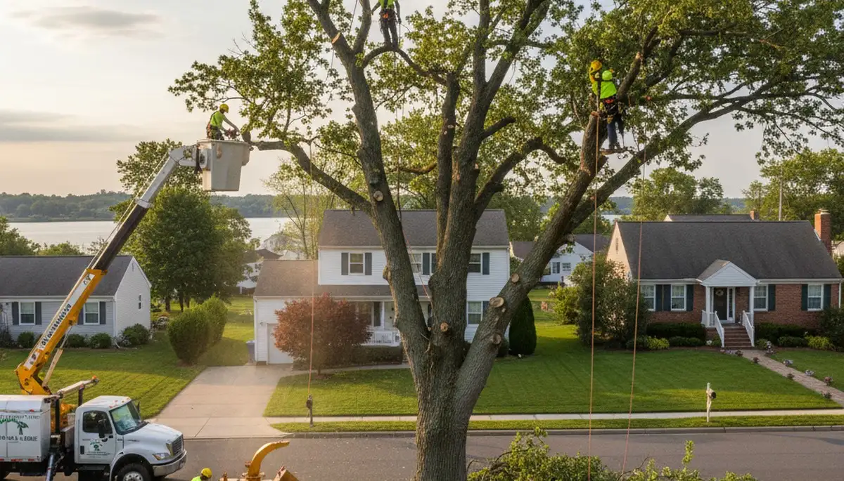Professional tree removal service in Cherry Hill NJ by certified arborists
