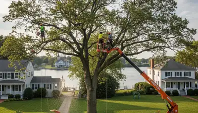 Professional tree removal service in Cherry Hill NJ by local certified arborists